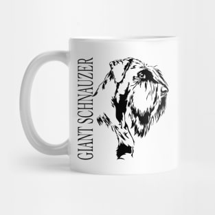 Giant Schnauzer dog Portrait Mug